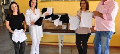 Espaço Empresarial faz doação de peças produzidas