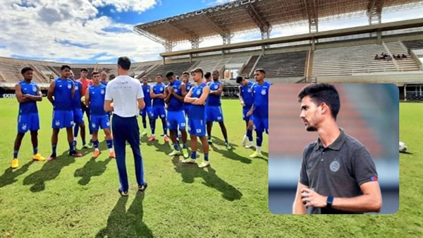 Em entrevista exclusiva ao A Cidade, o técnico do Sub-20 do Esporte Clube Bahia, Fernando Oliveira (detalhe), falou das perspectivas para o torneio (Foto: Facebook/EC Bahia)