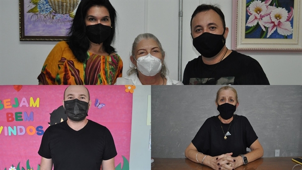 A reportagem entrevistou a coordenadora Viviani Rodante, a diretora Isabel Bertolo e o vice-diretor Idean Cezare, do SAB; diretor Henrique Carrasco, do CEI Mimo; e a diretora Márcia Maria, da Dinâmica (Fotos: A Cidade)