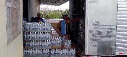 Vanágua doa 12 mil garrafas de água à Rio do Sul