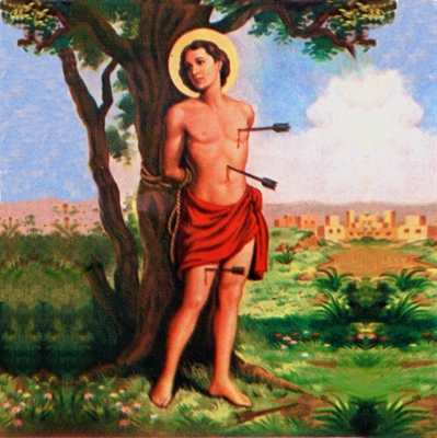 Hoje é o dia de São Sebastião 