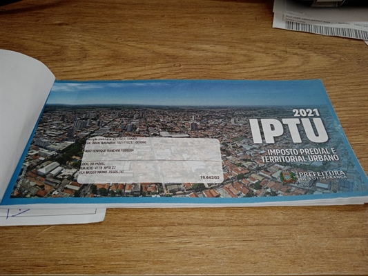 Carnês do IPTU já começam a chegar nas casas dos mais de 54 mil contribuintes da cidade (Foto: A Cidade)