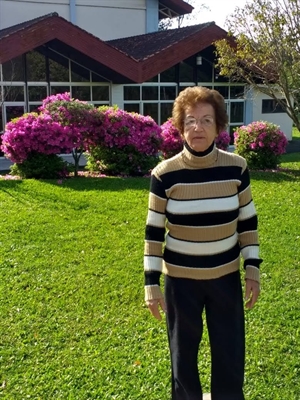  Maria Cândida Corrêa Molina, 76 anos (Foto: Arquivo Pessoal)