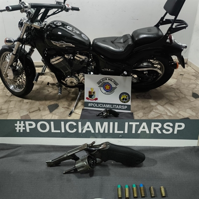 Segurança foi abordado e preso com um revólver na zona Norte de Votuporanga (Foto: Divulgação)