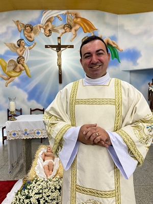 O diácono Ancelmo José Lio será ordenado padre no próximo dia 14  (Foto: Diocese de Votuporanga)