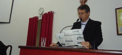 Vereador pede providências  sobre erros