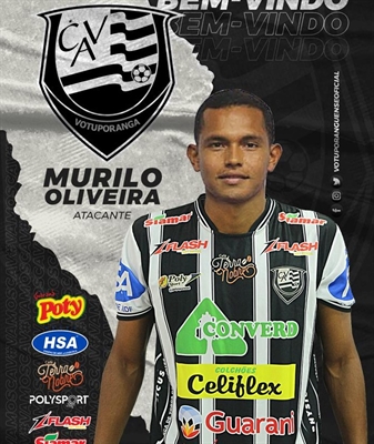 O atacante Murilo Oliveira, de 23 anos, é um dos grandes nomes do CAV para o Campeonato Paulista da Série A3  (Foto: Divulgação/CAV)