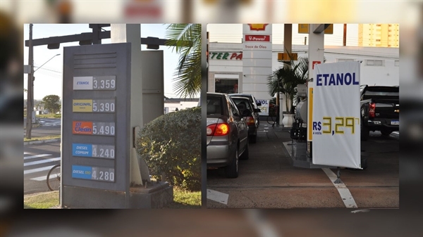 Postos de combustíveis de Votuporanga apresentam queda de 15% no combustível, desde o aumento do mês passado (Fotos: A Cidade)