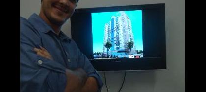 Residencial terá elevador panorâmico