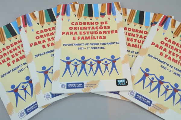 Ao final do caderno, há uma linha do tempo e diversas atividades para os alunos (Foto: Prefeitura de Votuporanga)