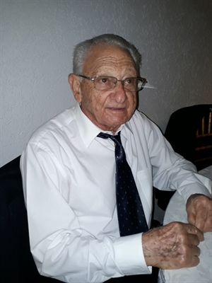 Ex-auditor fiscal Sebastião Constâncio, 92 anos (Foto: Arquivo Pessoal)