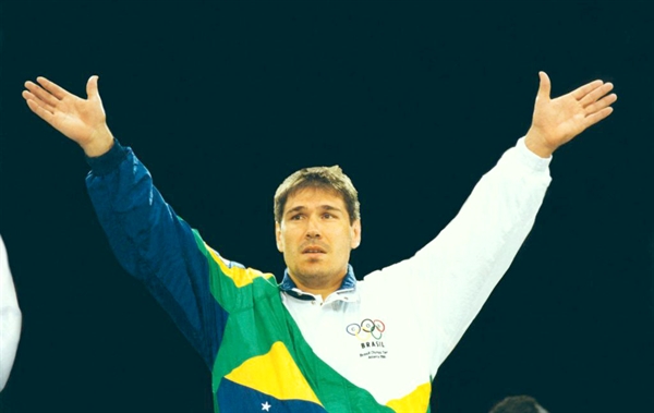 Aurélio Miguel foi um dos “Medalhas de Ouro” nas Olimpíadas de Judô que visitou Votuporanga a convite do sensei Hidehito Otuki (Foto: Reprodução)