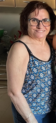 Claudete Tereza Feliciano, 73 anos (Foto: Arquivo pessoal)