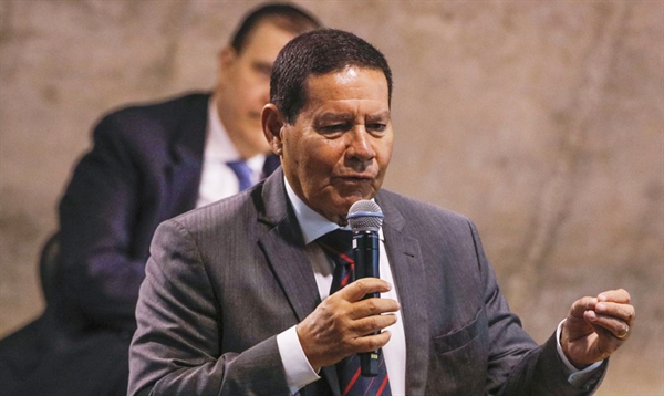 Mourão falou sobre aproximação do governo com os partidos de centro (Foto:Tomaz Silva/Agência Brasil)