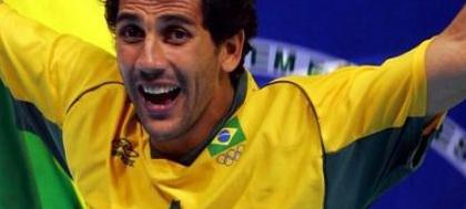 Maurício do Vôlei divulga esporte na cidade