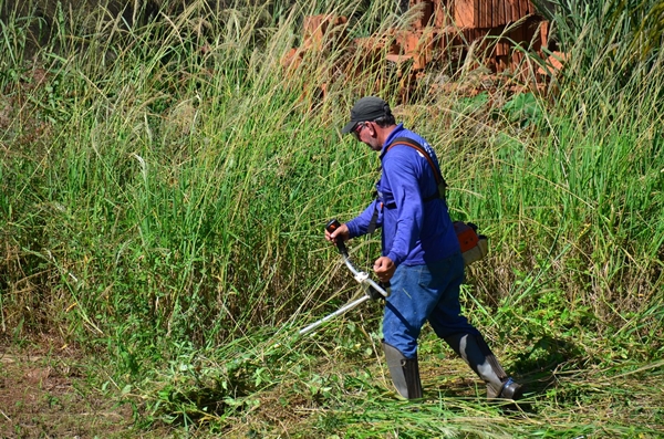 Secretaria da Fazenda alerta a população para que rocem e limpem seus terrenos permanentemente, com atenção especial nesta época de chuvas (Foto: Prefeitura de Votuporanga)
