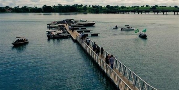 As novas estruturas incluem passarelas, píeres flutuantes e sistemas de ancoragem (Foto: Divulgação)