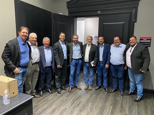 O prefeito Jorge Seba (PSDB) viajou a São Paulo para buscar mais recursos para Votuporanga (Foto: Prefeitura de Votuporanga)