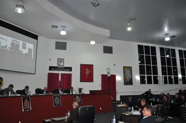 Na noite de ontem foi realizada a 40ª Sessão da Câmara Municipal de Votuporanga (Foto: Daniel Castro/A Cidade)