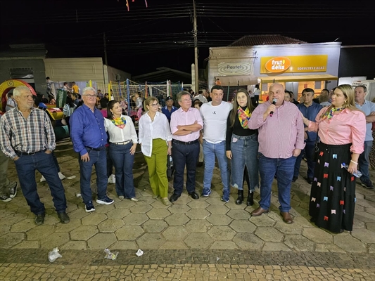 Na avaliação dos organizadores, o 1º Juninão de Nhandeara foi um sucesso (Foto: Prefeitura de Nhandeara)