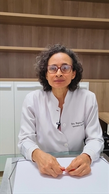 A médica Regina Chaves de Lima, infectologista da Santa Casa de Votuporanga, explicou como prevenir o H1N1 (Foto: Santa Casa)