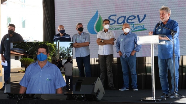 Na cerimônia, foram homenageados ex-superintendentes e também os servidores mais antigos; no detalhe, o servidor Ricardo Salvador Barbosa, mais conhecido como 'Gato' (Fotos: A Cidade)
