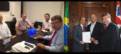 Meidão pede recursos ao deputado Carlão 