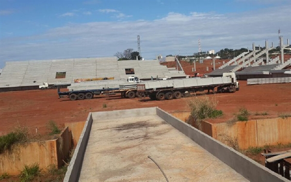 Arquibancadas da Arena prontas até 31 de julho