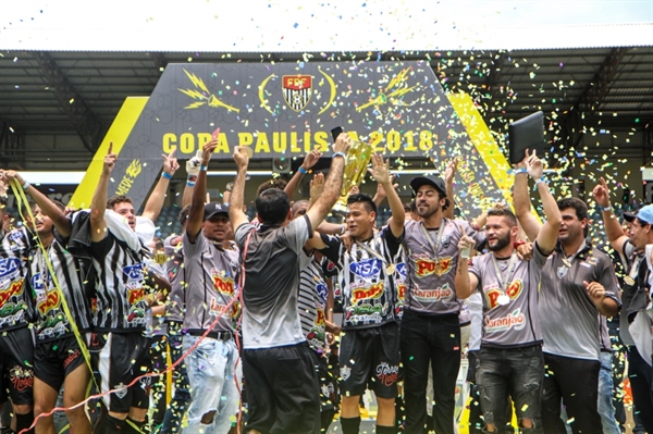 O Clube Atlético Votuporanguense foi campeão da Copa Paulista no ano de 2018 (Amanda Rocha/FPF)