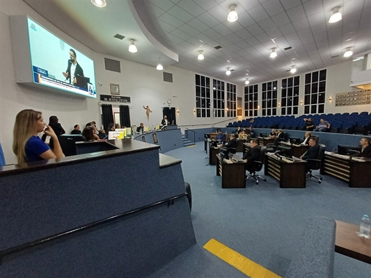 Marcão Braz e Cabo Renato Abdala voltaram a trocar farpas na sessão ordinária desta semana da Câmara Municipal (Foto: Assessoria)