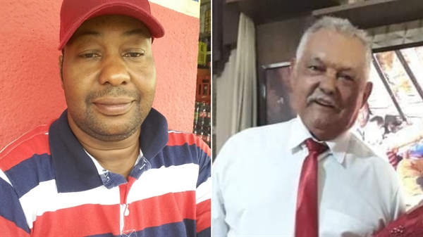 Celso Pereira, aos 41 anos, e Geraldo Feitosa, aos 77 anos, foram as vítimas da Covid que constaram no boletim (Fotos: Arquivo pessoal)