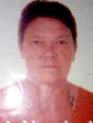Nice Cândido Jeremias da Silva, 56 anos (Foto: Arquivo Pessoal) 