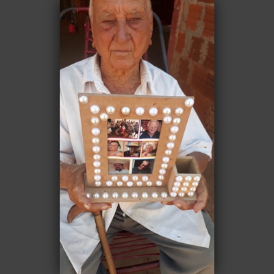 A vítima mais velha a constar no boletim desta sexta-feira (20) foi o senhor Antenor Mantovani, que tinha comorbidades e faleceu aos 91 anos (Foto: Arquivo pessoal)