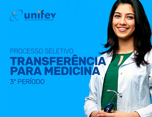 A oportunidade é destinada para estudantes do terceiro período da graduação (Imagem: Unifev)