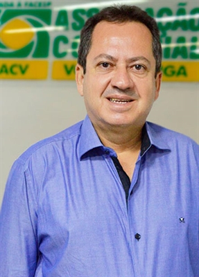 Valdeci Merlotti, presidente da Associação Comercial de Votuporanga. ACV comemora “fase amarela” (Foto: ACV)