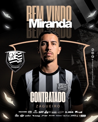 Zagueiro Miranda (Foto: CAV)