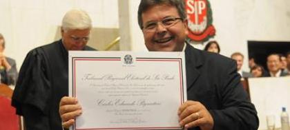 Carlão Pignatari é diplomado 