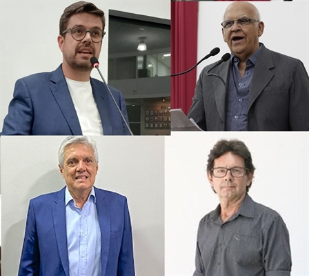 Dança das cadeiras: Dr. Leandro deixa sua cadeira na Câmara para Meidão e assume o lugar de Miguel Maturana, que vai para superintendência-adjunta da Saev no lugar de Salvador Castrequini (Foto: Prefeitura de Votuporanga)