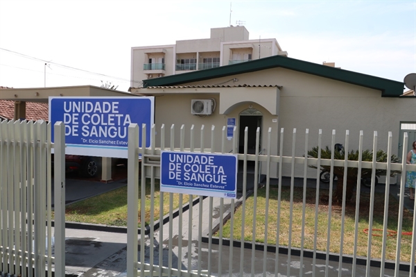 Unidade foi transferida para nova sede para oferecer melhor condição de atendimento aos doadores de sangue, segundo a Prefeitura (Foto: Prefeitura de Votuporanga)