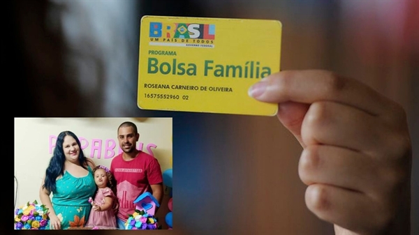 De acordo com o Ministério da Cidadania, 6.543 votuporanguenses são beneficiários do Bolsa Família; entre eles está a família de Priscila Inácio (Foto: Jefferson Rudy/Agência Senado e arquivo pessoal)