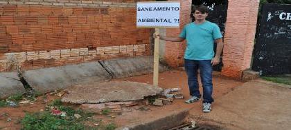 Movimento pede providências para fossas sépticas