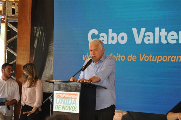Cabo Valter foi internado após apresentar complicações causadas pelo coronavírus (Foto: A Cidade)