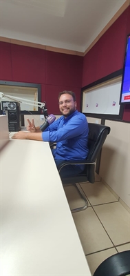 Valtinho Gardini, candidato a prefeito de Cosmorama pelo PL, foi o entrevistado de ontem do Grupo Cidade de Comunicação   (Foto: A Cidade) 