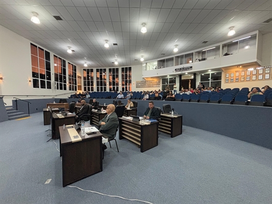 Vereadores não reeleitos se despedem da Câmara (Foto: A Cidade)