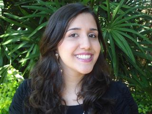 Letícia Diogo, que passou em primeiro lugar em Medicina, na Unifev