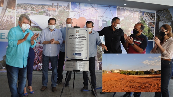 O anúncio da interligação foi feito durante a entrega das melhorias Rodoviária, encerrando a agenda dos 84 anos da cidade (Foto: A Cidade)