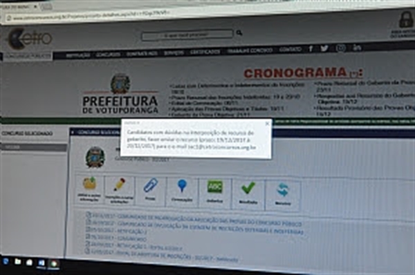 Gabarito Do Concurso P Blico Da Prefeitura Est Dispon Vel No Site Da