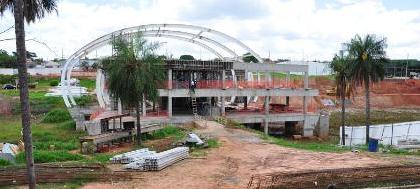 Centro Cultural está em fase de superestrutura