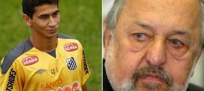 Presidente do Santos se irrita com Ganso