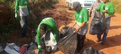 Saev Ambiental limpa estradas rurais